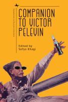 Ed. by Sofya Khagi Companion to Victor Pelevin 