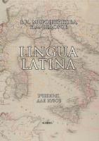 Мирошенкова В.И. Федоров Н.А. Lingua Latina : учебник для вузов 